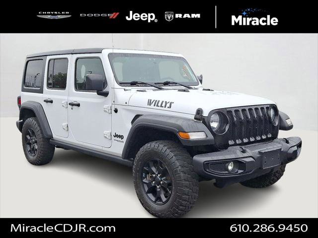 Certified 2021 Jeep Wrangler Unlimited Sport image 1
