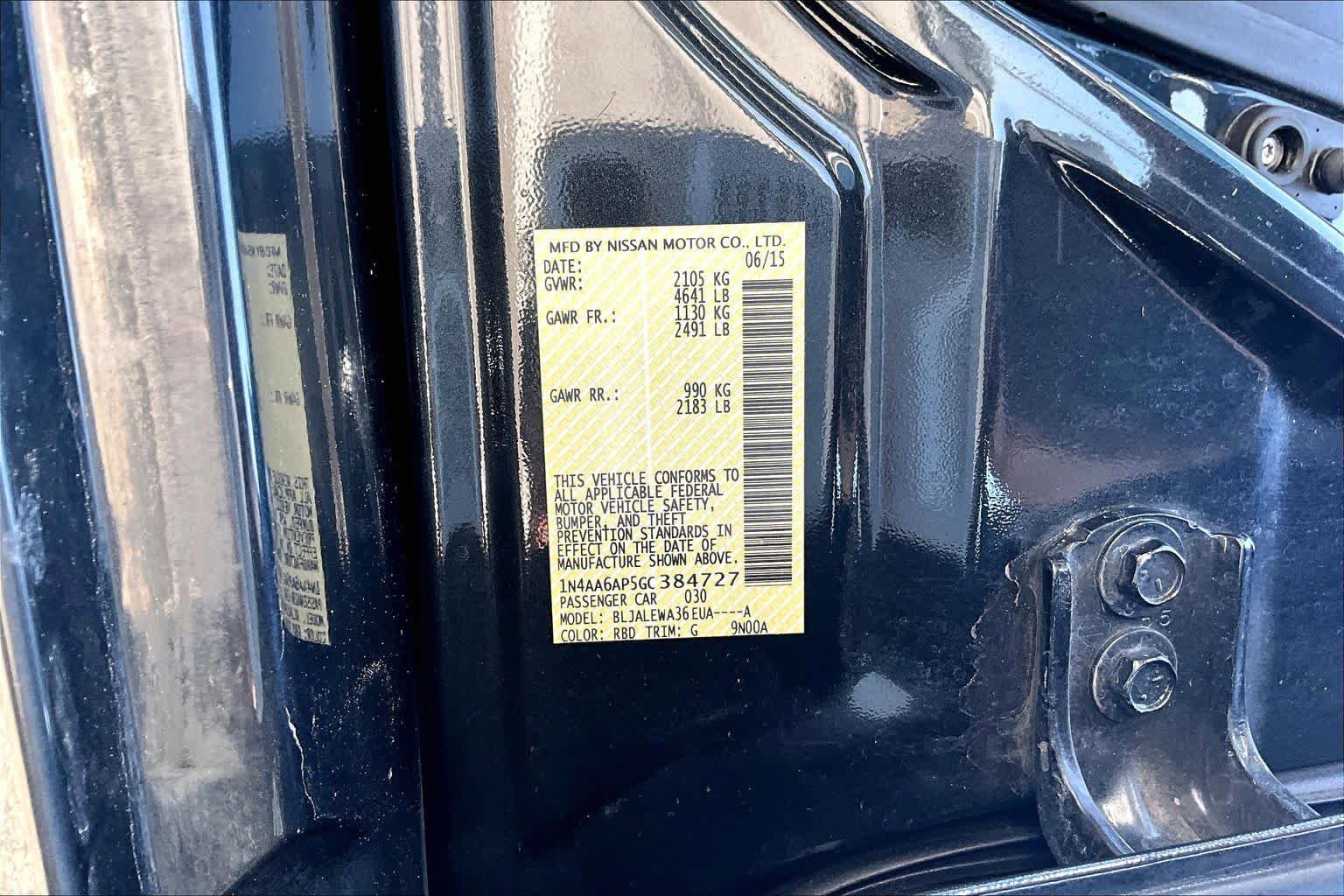 Used 2016 Nissan Maxima 3.5 SL FWD image 37