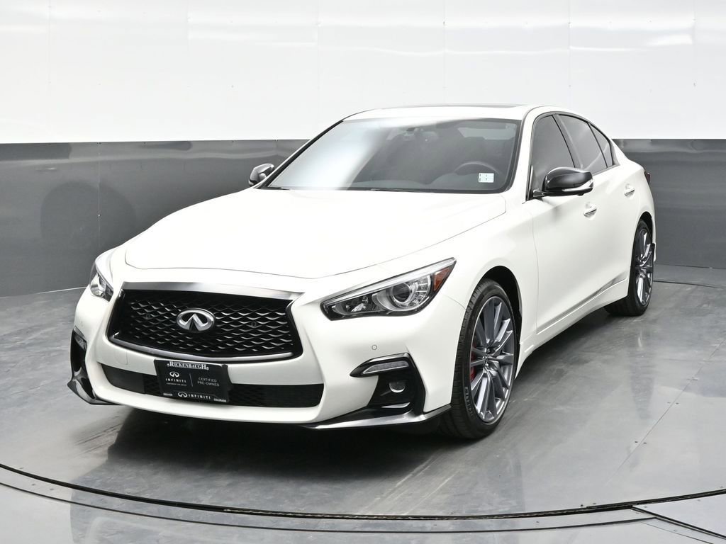 Certified 2023 INFINITI Q50 Red Sport 400 w/ Cargo Package AWD/4WD image 2