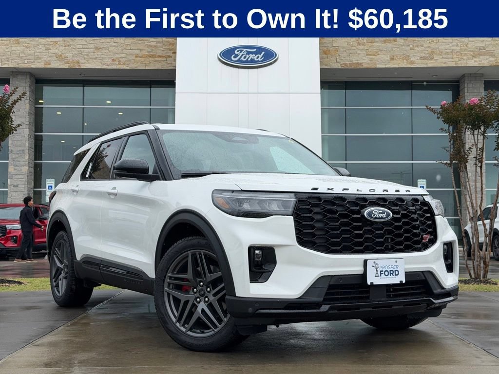 New 2026 Ford Explorer ST w/ Sun And Sound Package