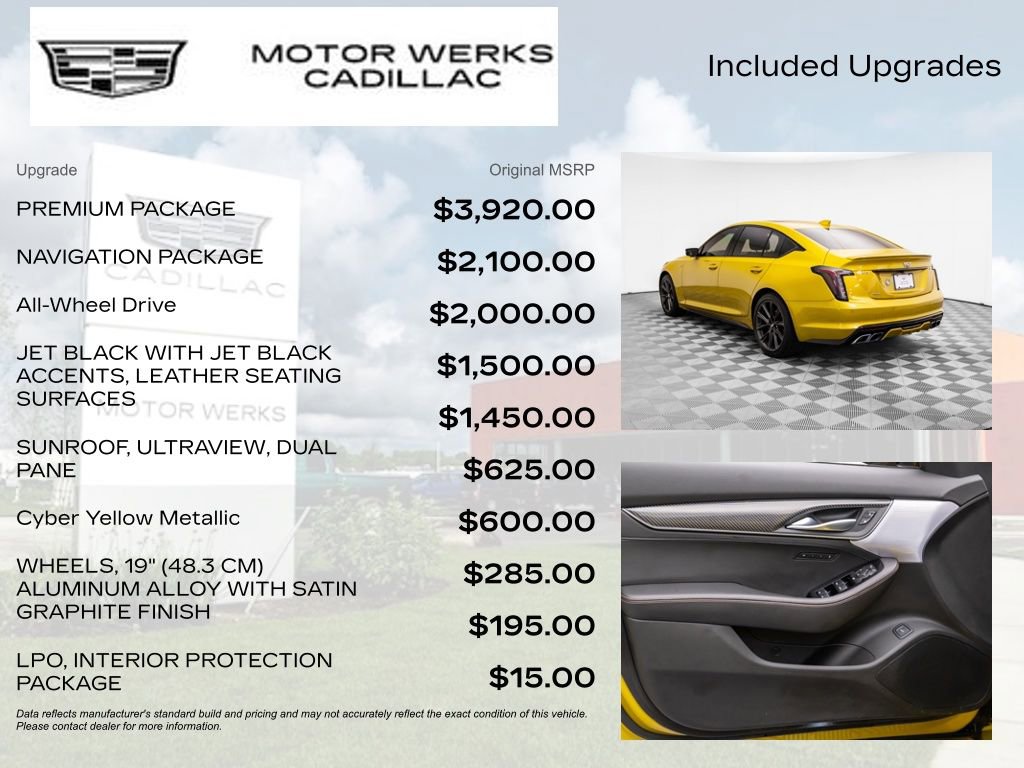 Certified 2024 Cadillac CT5 V w/ Premium Package image 9