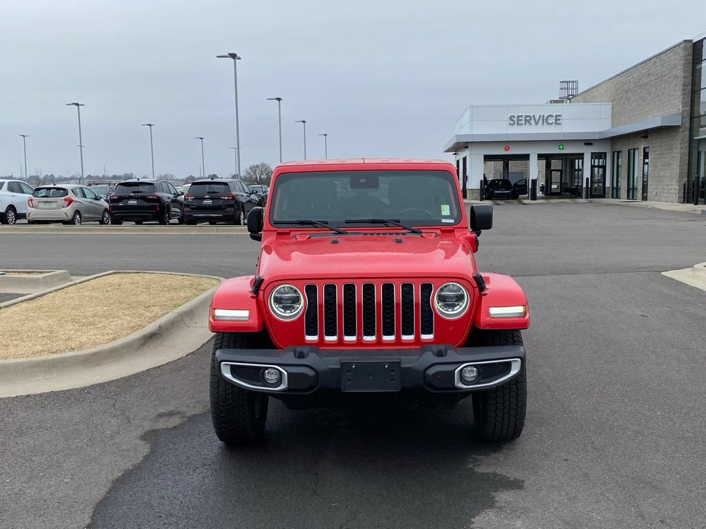 Used 2021 Jeep Wrangler Unlimited Sahara w/ Cold Weather Group AWD/4WD image 2