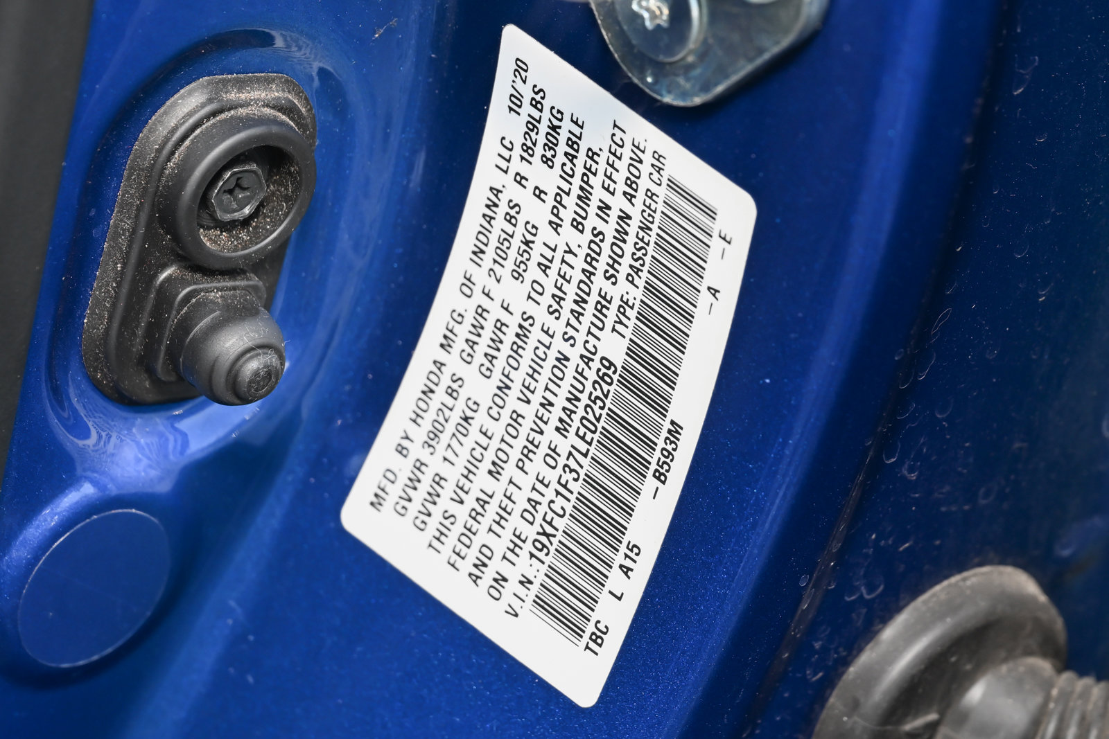 Used 2020 Honda Civic EX image 11