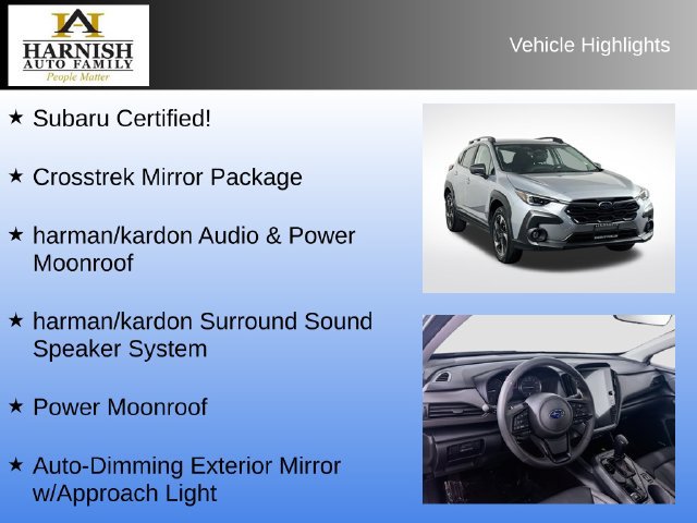 Certified 2025 Subaru Crosstrek 2.5i Limited w/ Crosstrek Mirror Package AWD/4WD image 8