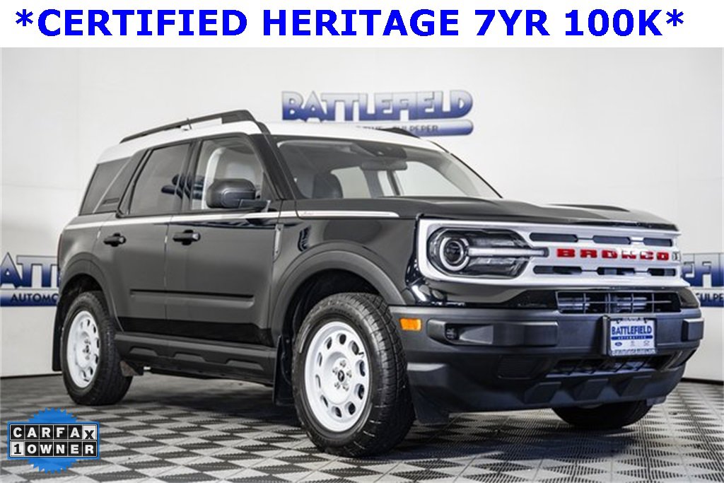 Certified 2024 Ford Bronco Sport Heritage w/ Heritage Convenience Package
