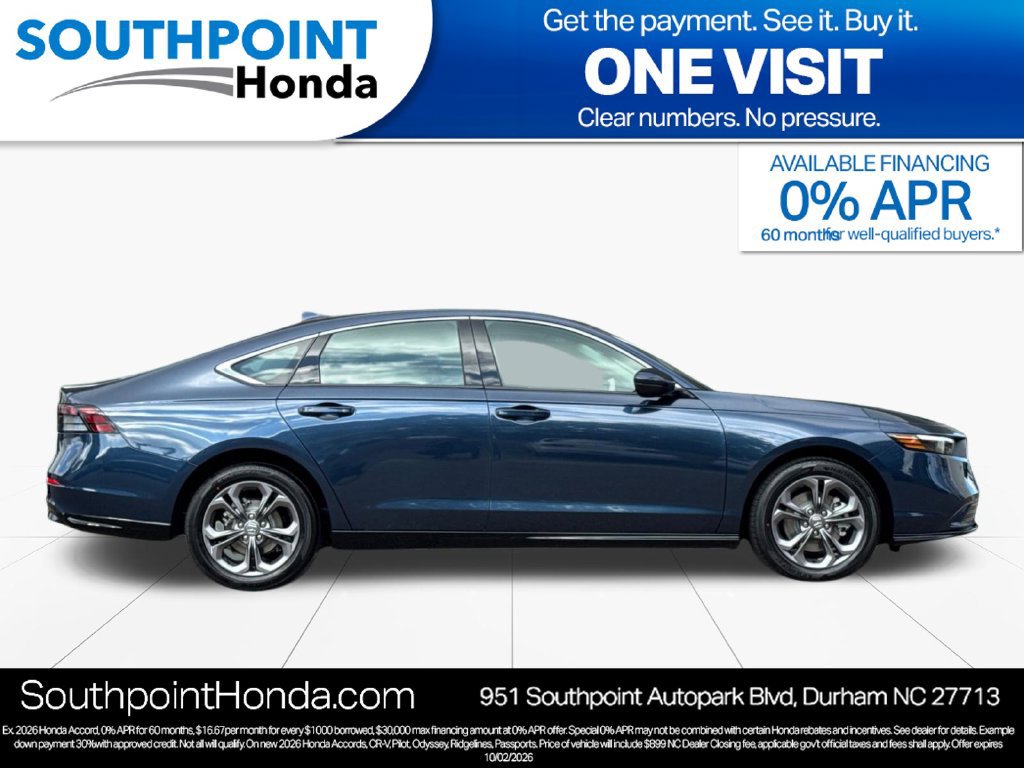 New 2026 Honda Accord EX-L image 2