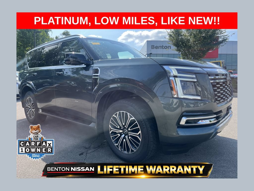 Certified 2026 Nissan Armada Platinum w/ Convenience Package
