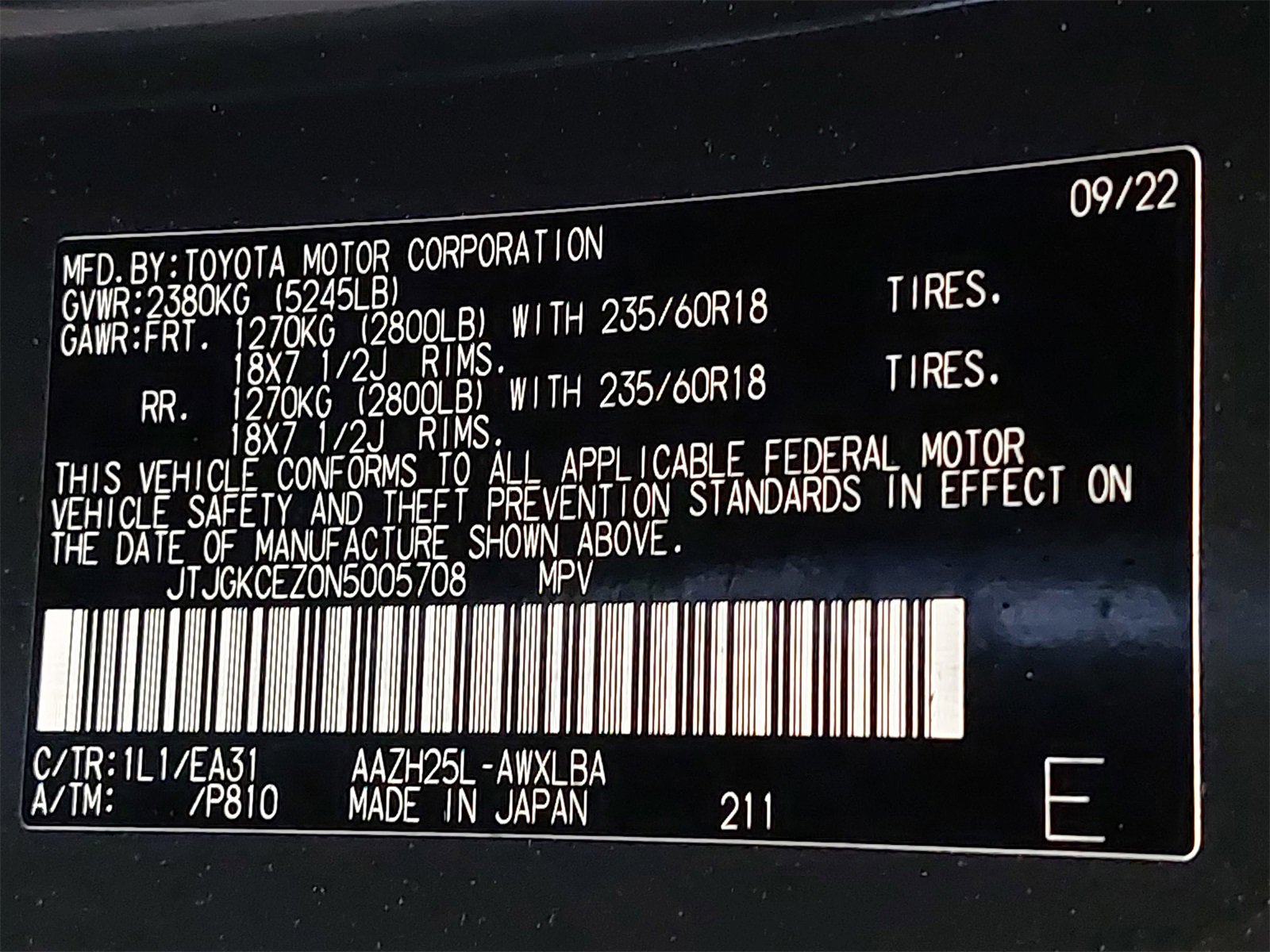 Used 2022 Lexus NX 350h AWD image 42