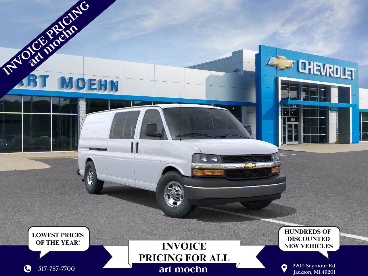 New 2025 Chevrolet Express 2500 Extended w/ Driver Convenience Package