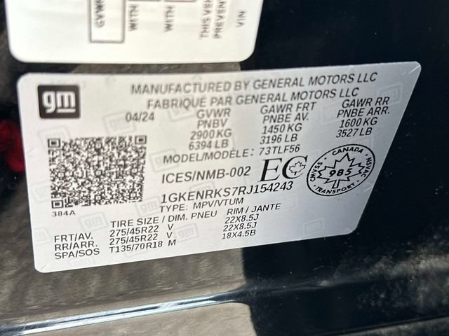 Used 2024 GMC Acadia Denali w/ LPO, Floor Liner Package AWD/4WD image 19