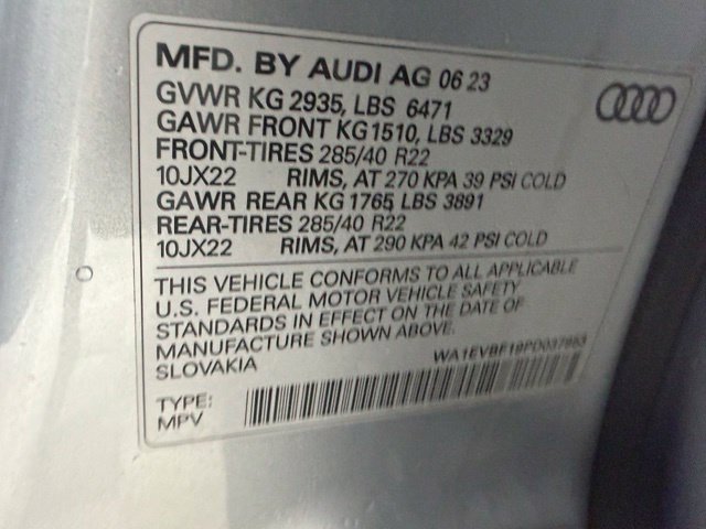 Used 2023 Audi Q8 Premium Plus w/ Premium Plus Package AWD/4WD image 26
