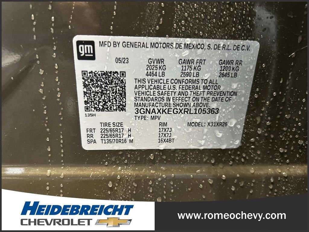 Used 2024 Chevrolet Equinox LT w/ LPO, Floor Liner Package image 7