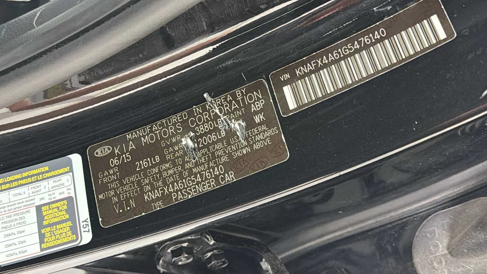 Used 2016 Kia Forte LX w/ LX Popular Plus Package FWD image 11