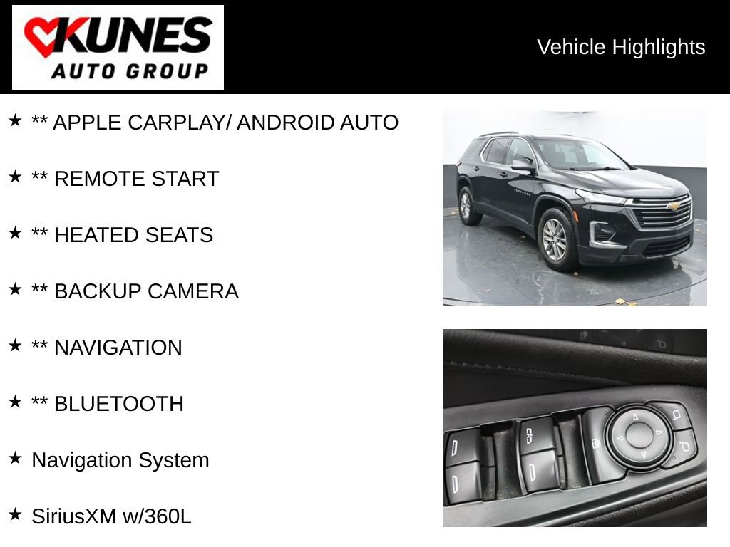 Used 2023 Chevrolet Traverse LT video 2