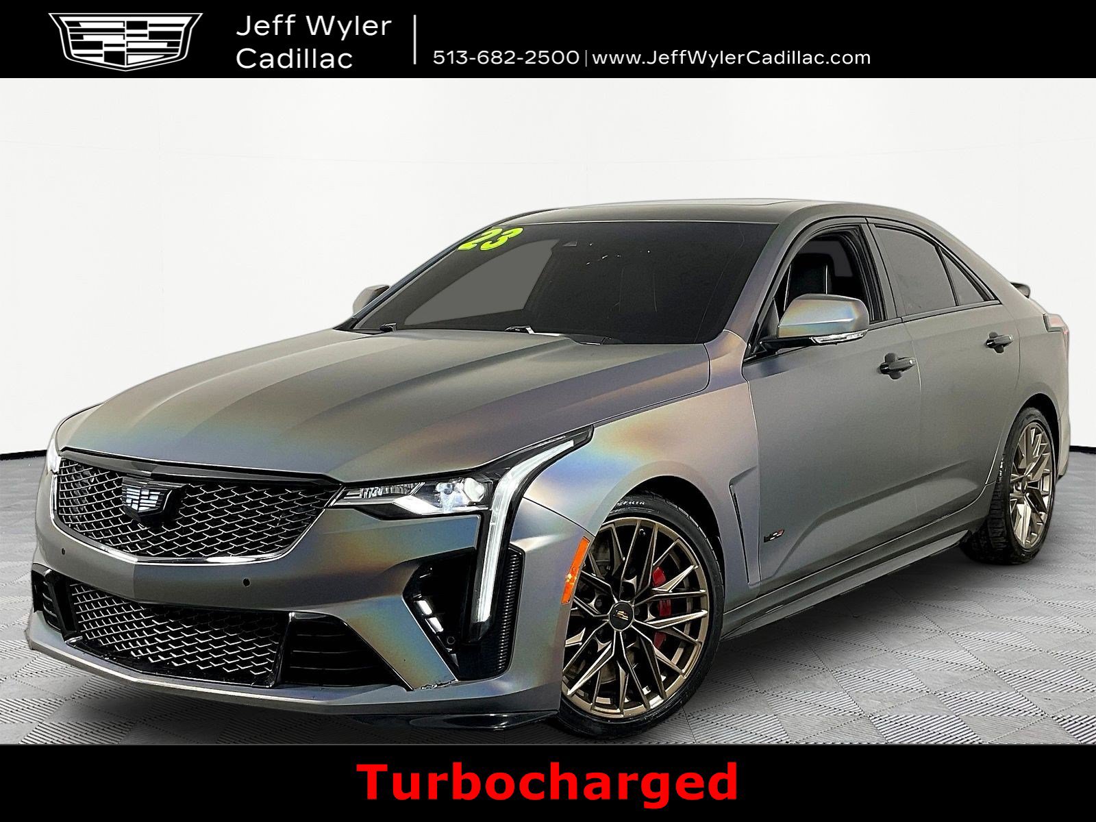 Certified 2023 Cadillac CT4 V Blackwing RWD image 1