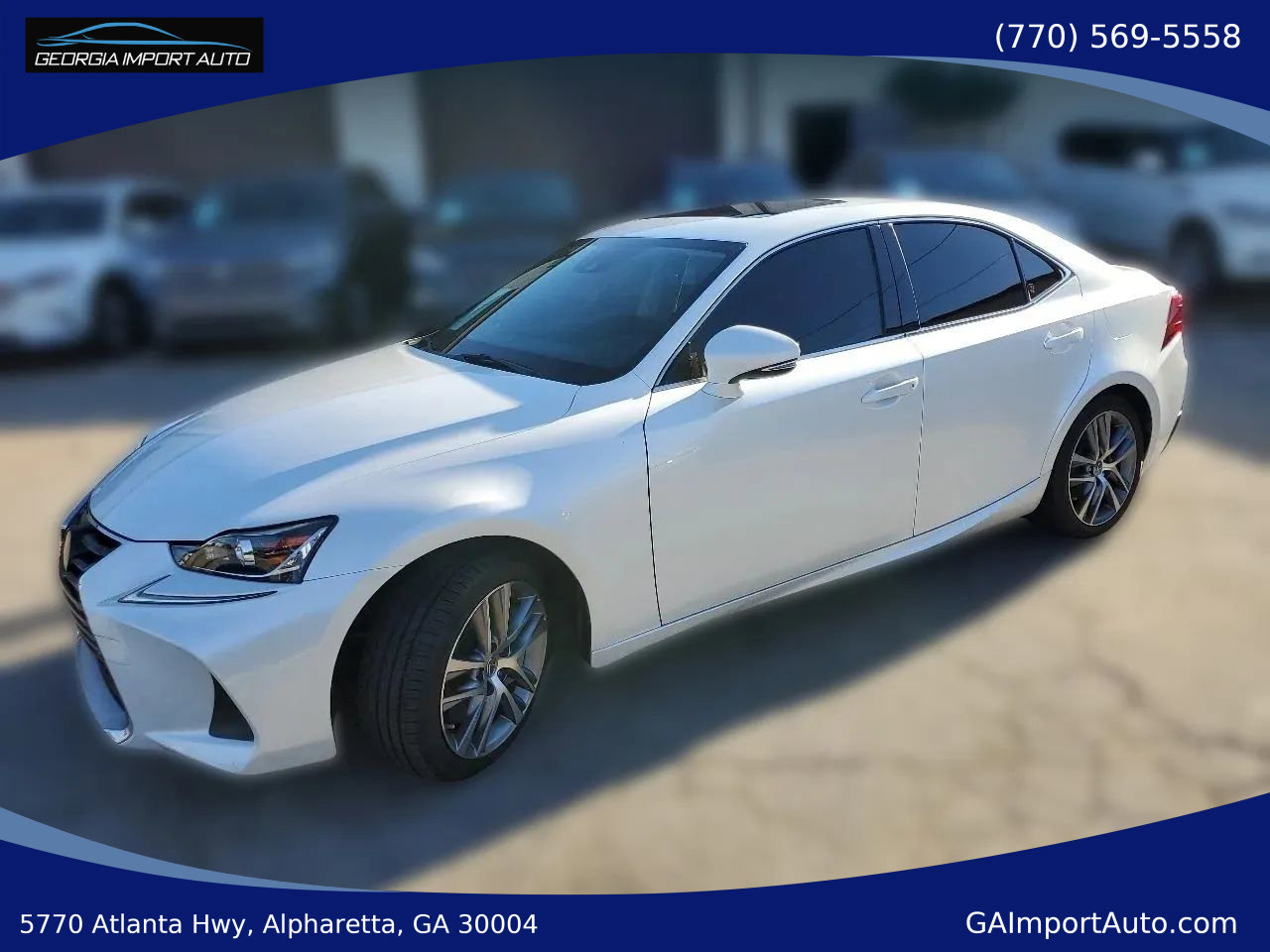 Used 2020 Lexus IS 300 w/ Accessory Package 2 RWD image 1
