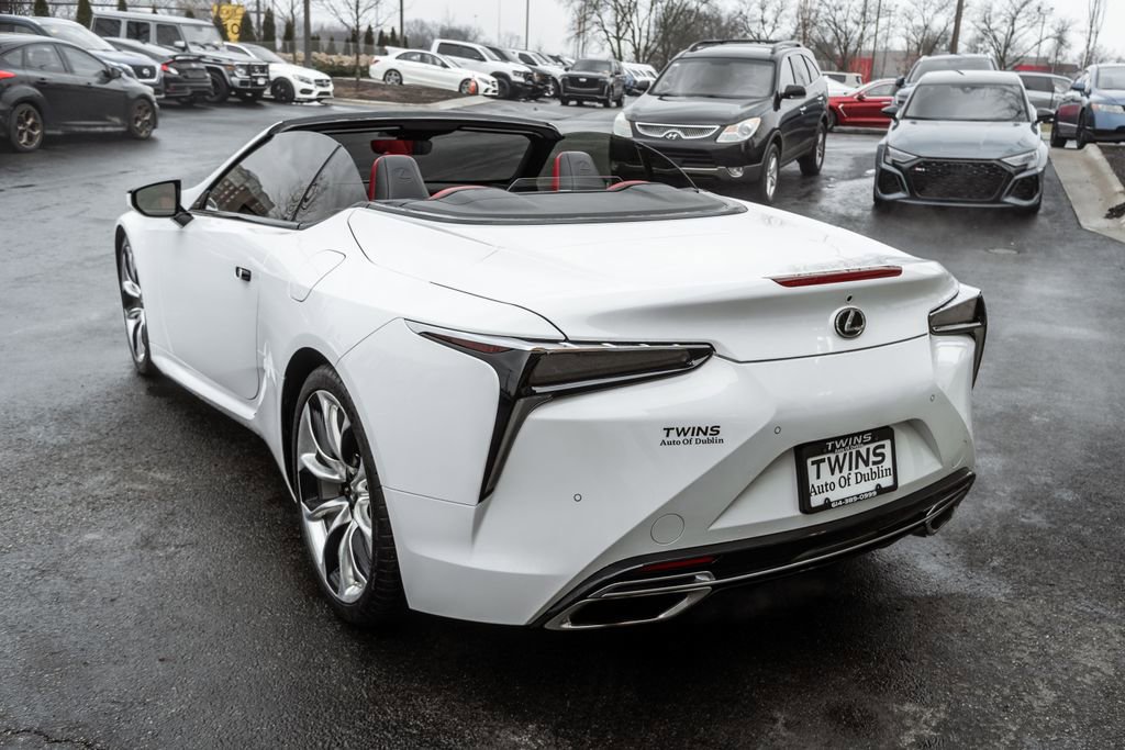 Used 2021 Lexus LC 500 Convertible image 38