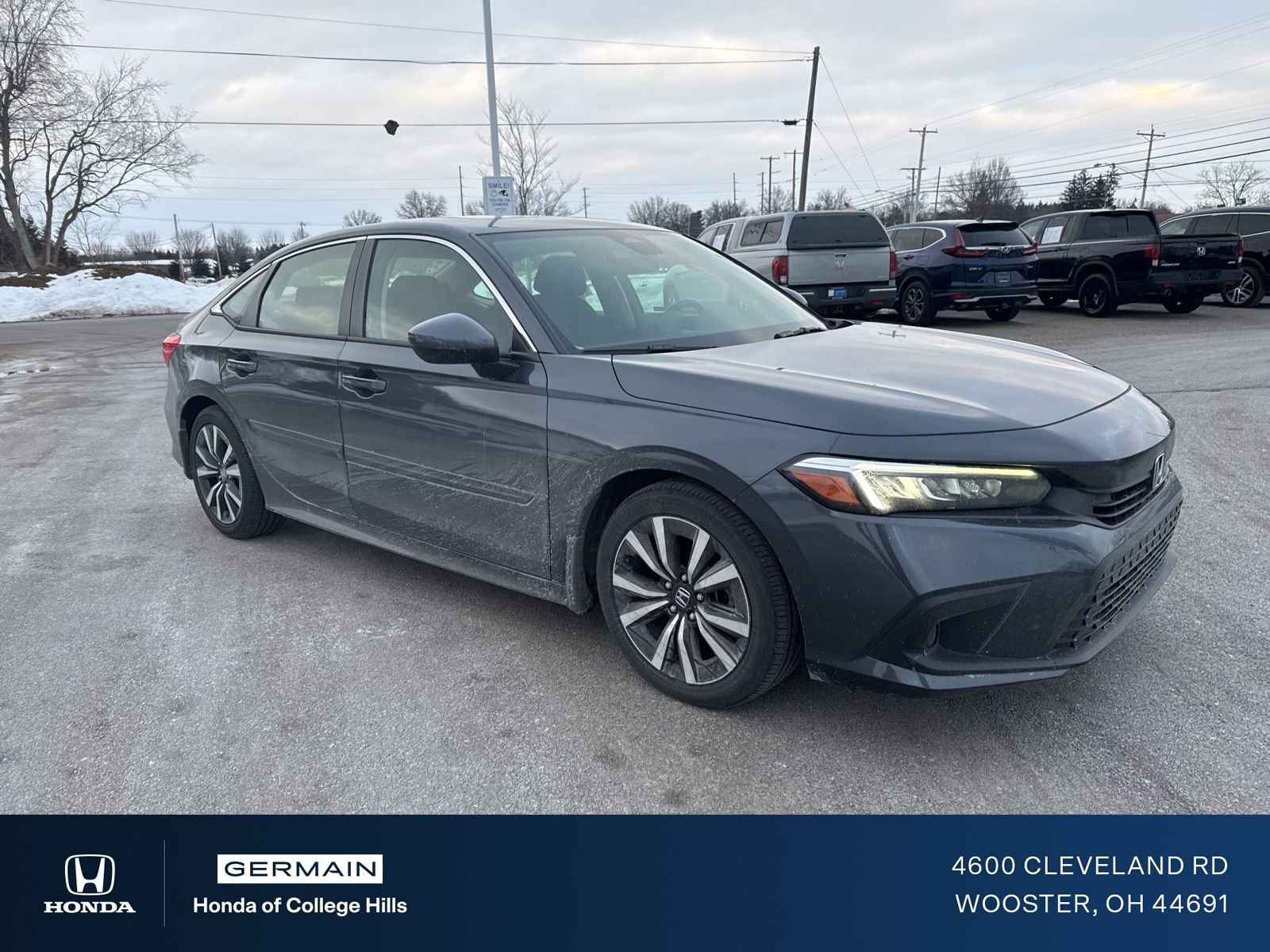 Certified 2022 Honda Civic EX image 3