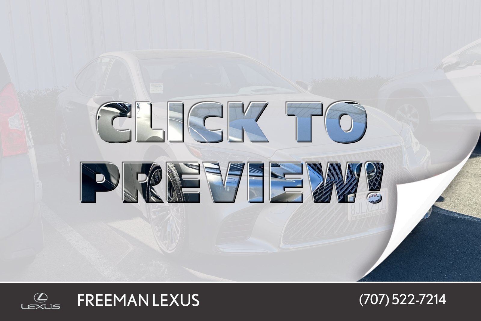 Used 2019 Lexus LS 500 w/ Interior Upgrade Package