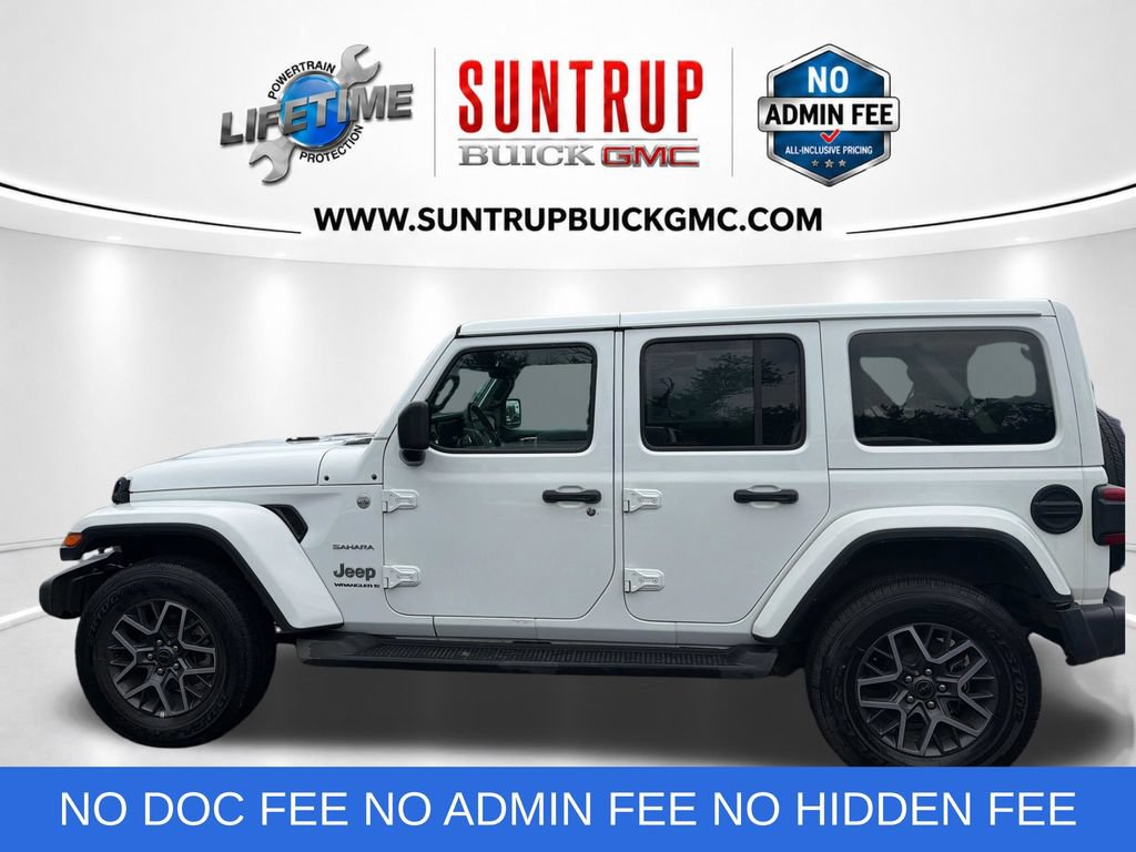 Used 2024 Jeep Wrangler Unlimited Sahara AWD/4WD image 8