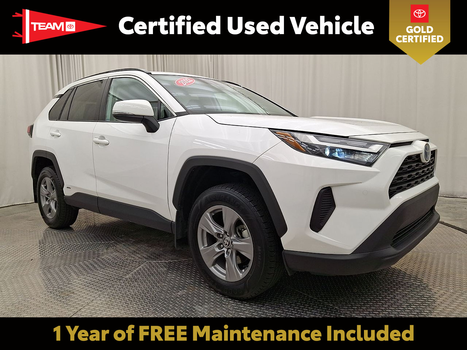 Certified 2022 Toyota RAV4 XLE w/ Convenience Package AWD/4WD image 1
