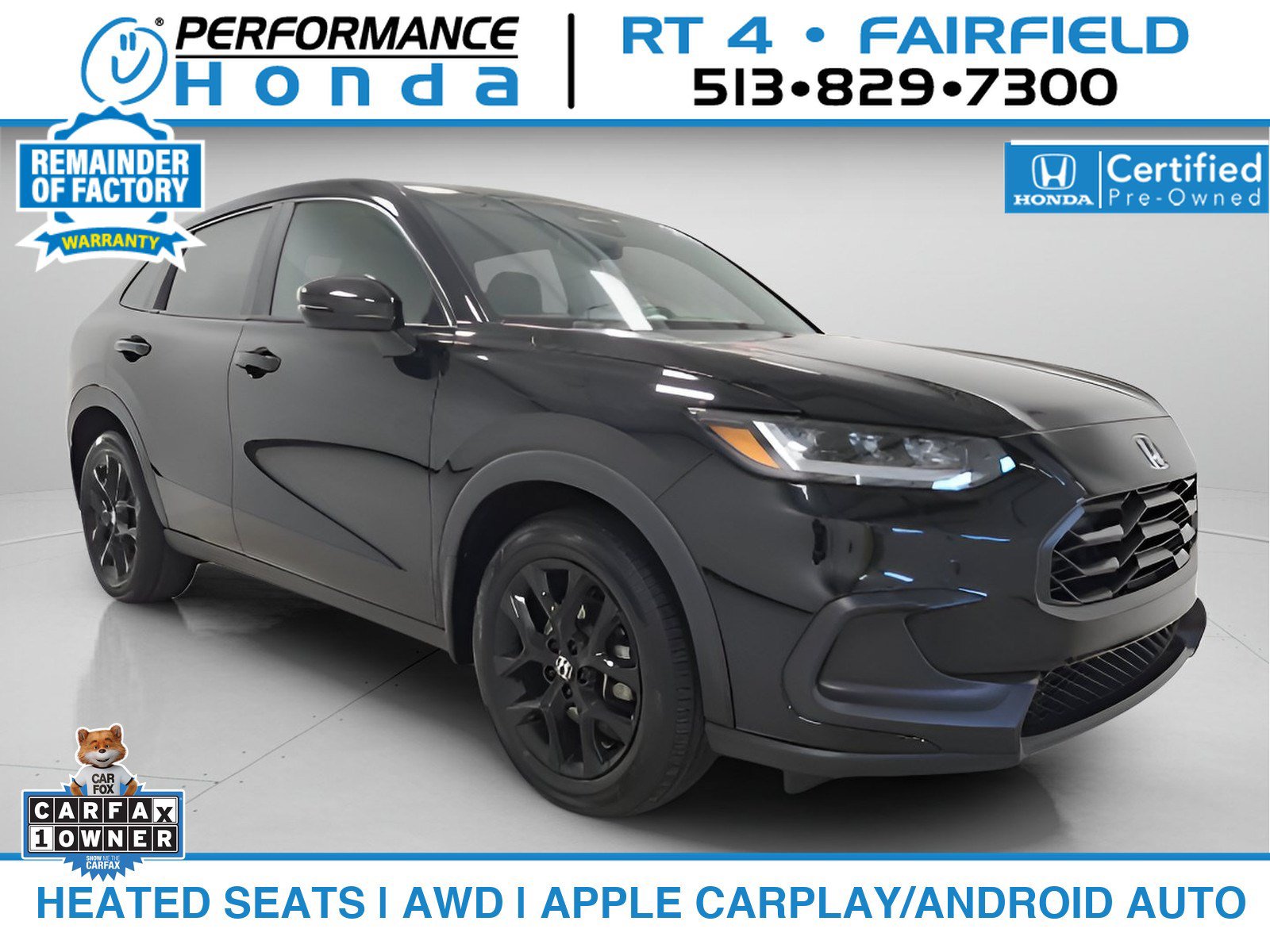 Certified 2025 Honda HR-V Sport