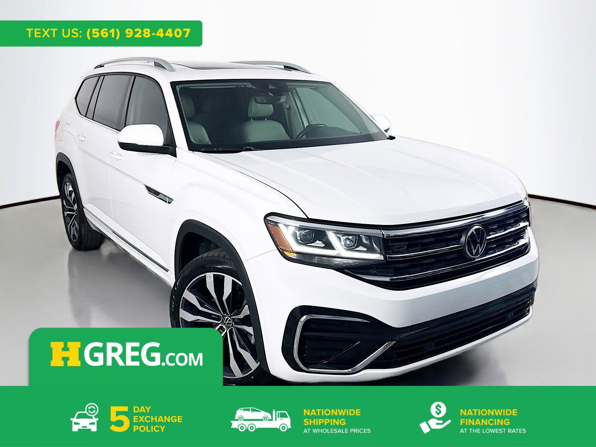 Used 2021 Volkswagen Atlas SEL R-Line
