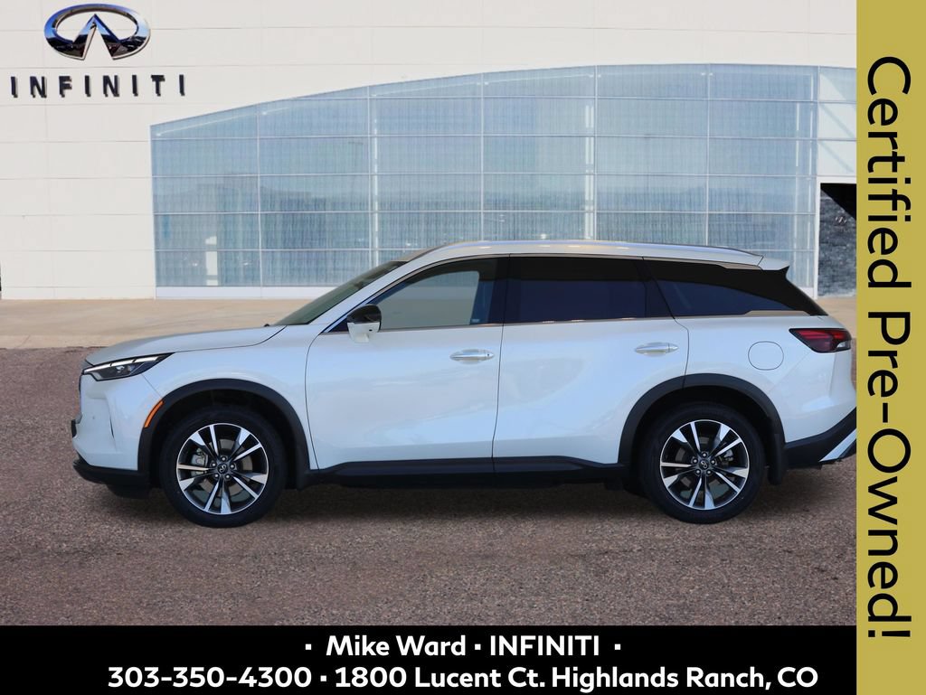 Certified 2025 INFINITI QX60 Luxe w/ Vision Package AWD/4WD image 2