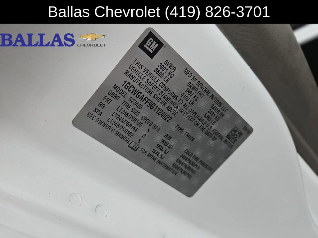 Certified 2016 Chevrolet Express 2500 image 27