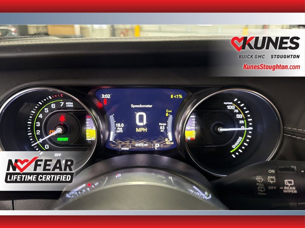 Used 2021 Jeep Wrangler Unlimited Sahara 4xe w/ Cold Weather Group image 28