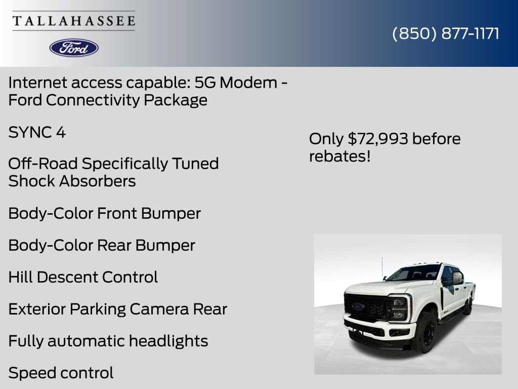 New 2026 Ford F250 XL w/ STX Appearance Package image 36