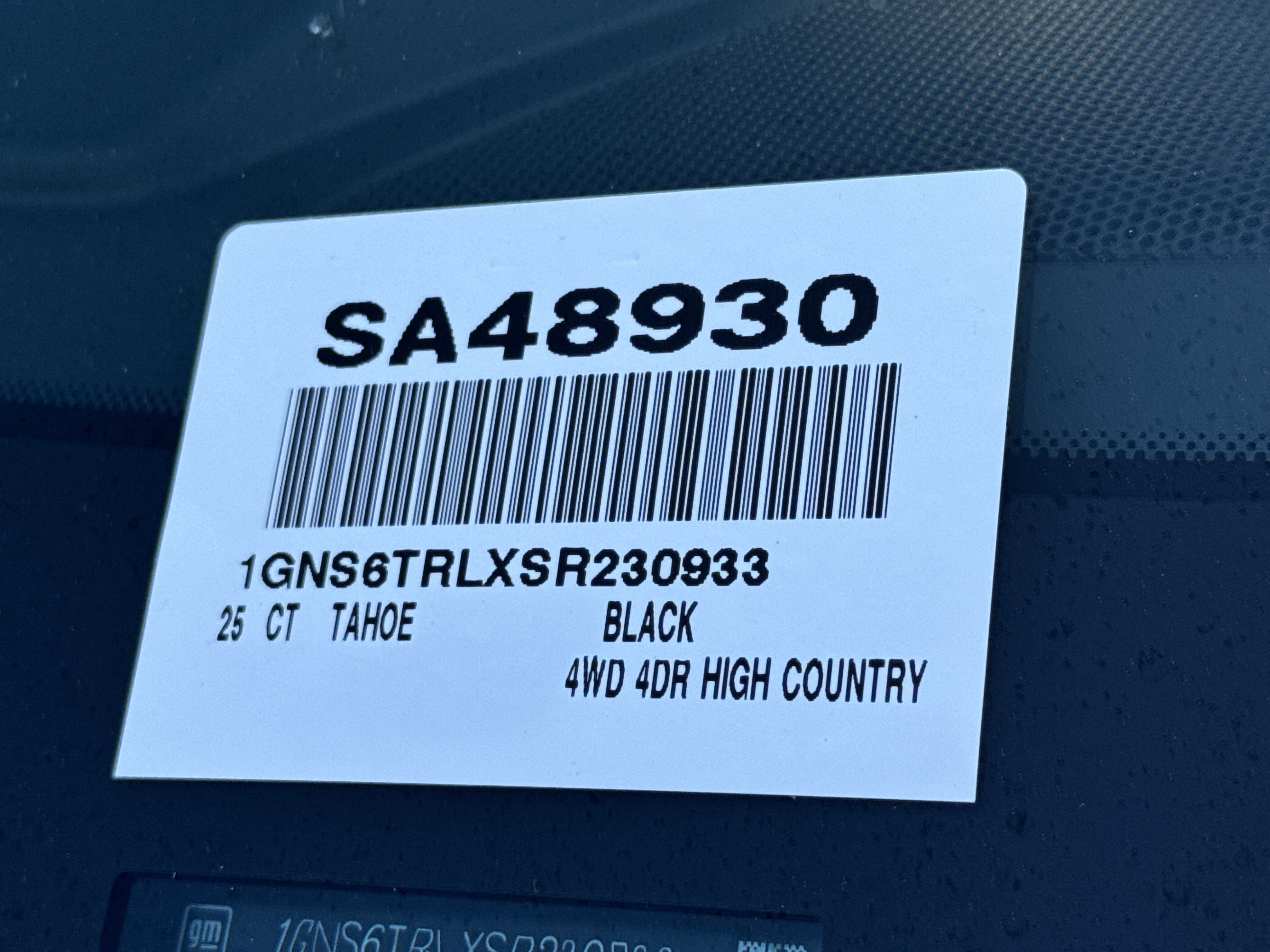 Used 2025 Chevrolet Tahoe High Country AWD/4WD image 41