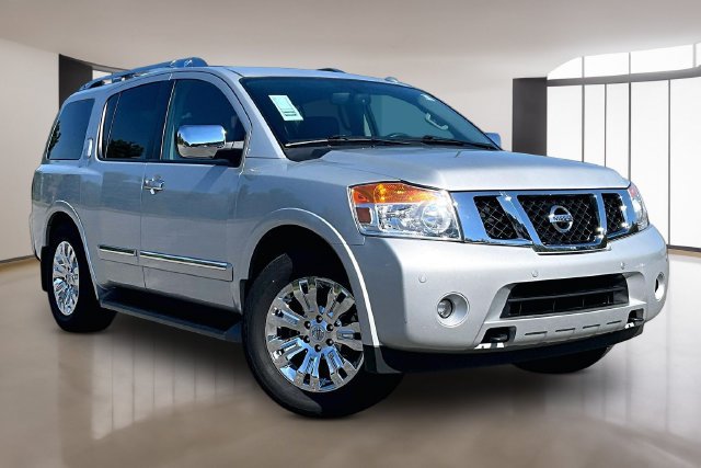 Used 2015 Nissan Armada Platinum w/ 2nd Row Captain Seat Package RWD image 3