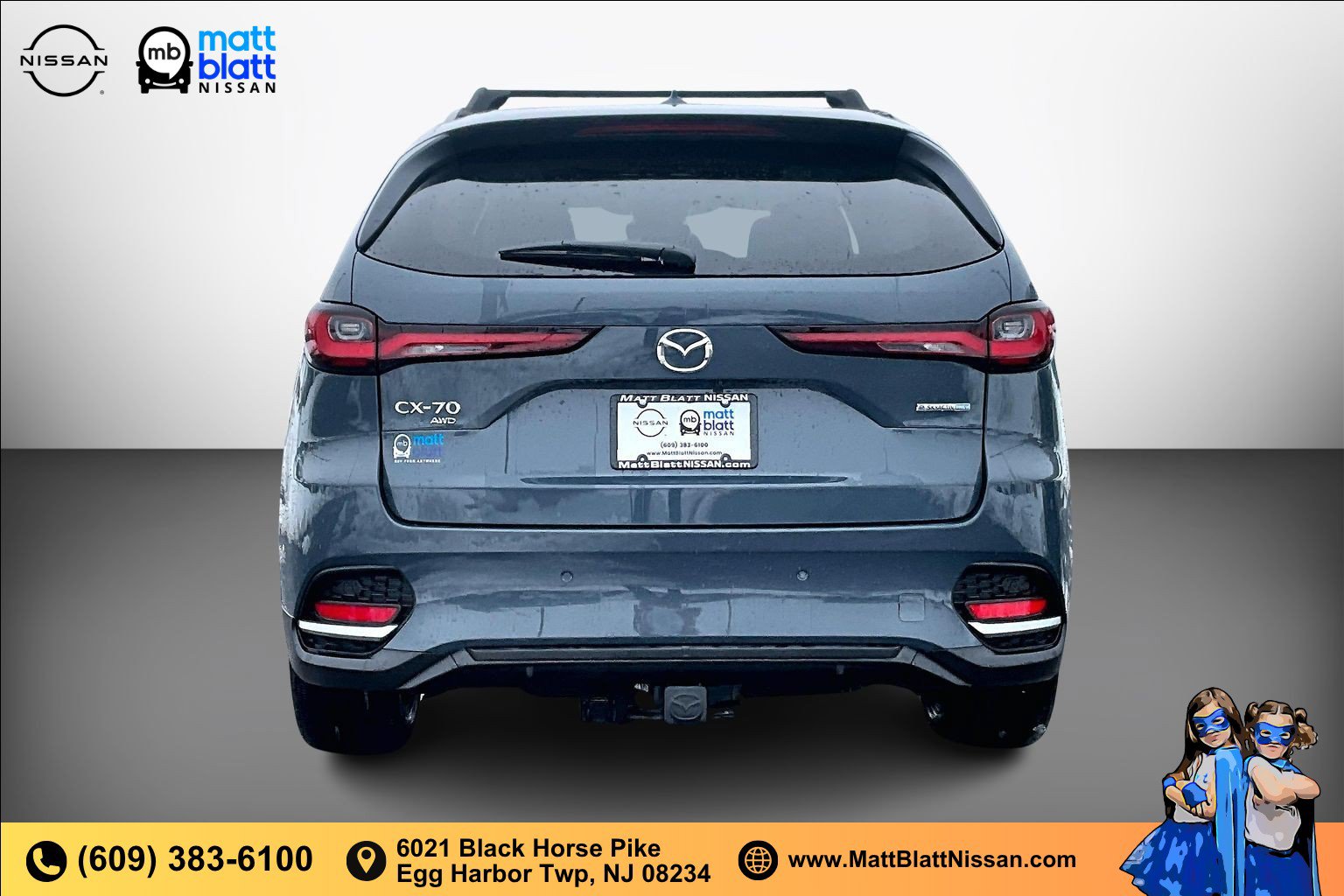 Used 2025 MAZDA CX-70 Plug-In Hybrid w/ Premium Pkg AWD/4WD image 3