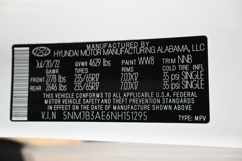 Used 2022 Hyundai Tucson SEL w/ Cargo Package FWD image 31