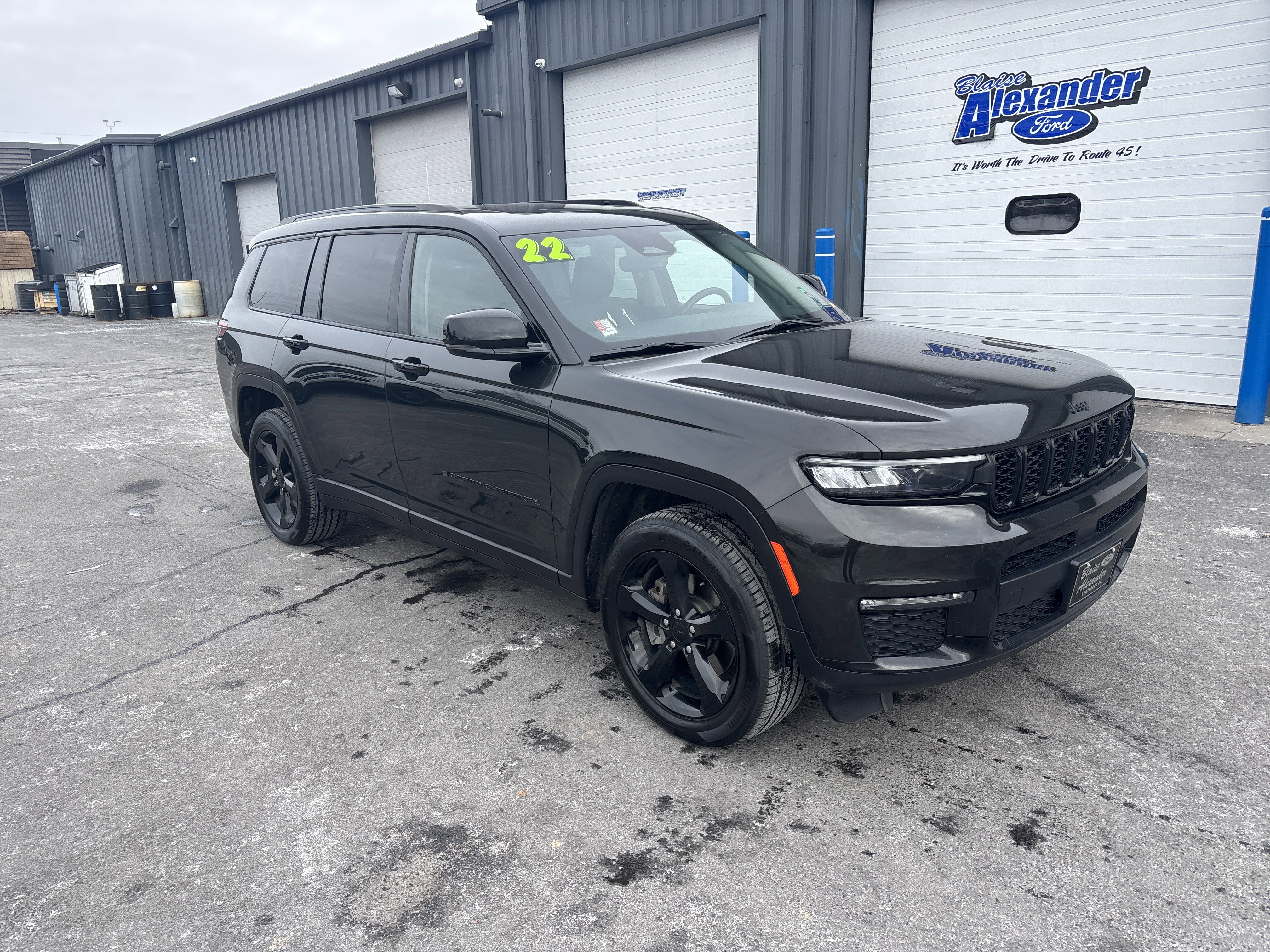 Used 2022 Jeep Grand Cherokee L Limited w/ Black Appearance Package