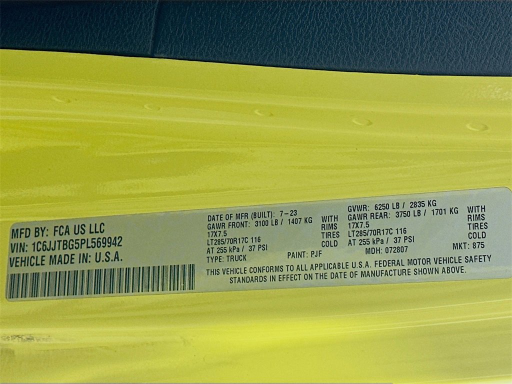 Used 2023 Jeep Gladiator Rubicon image 37