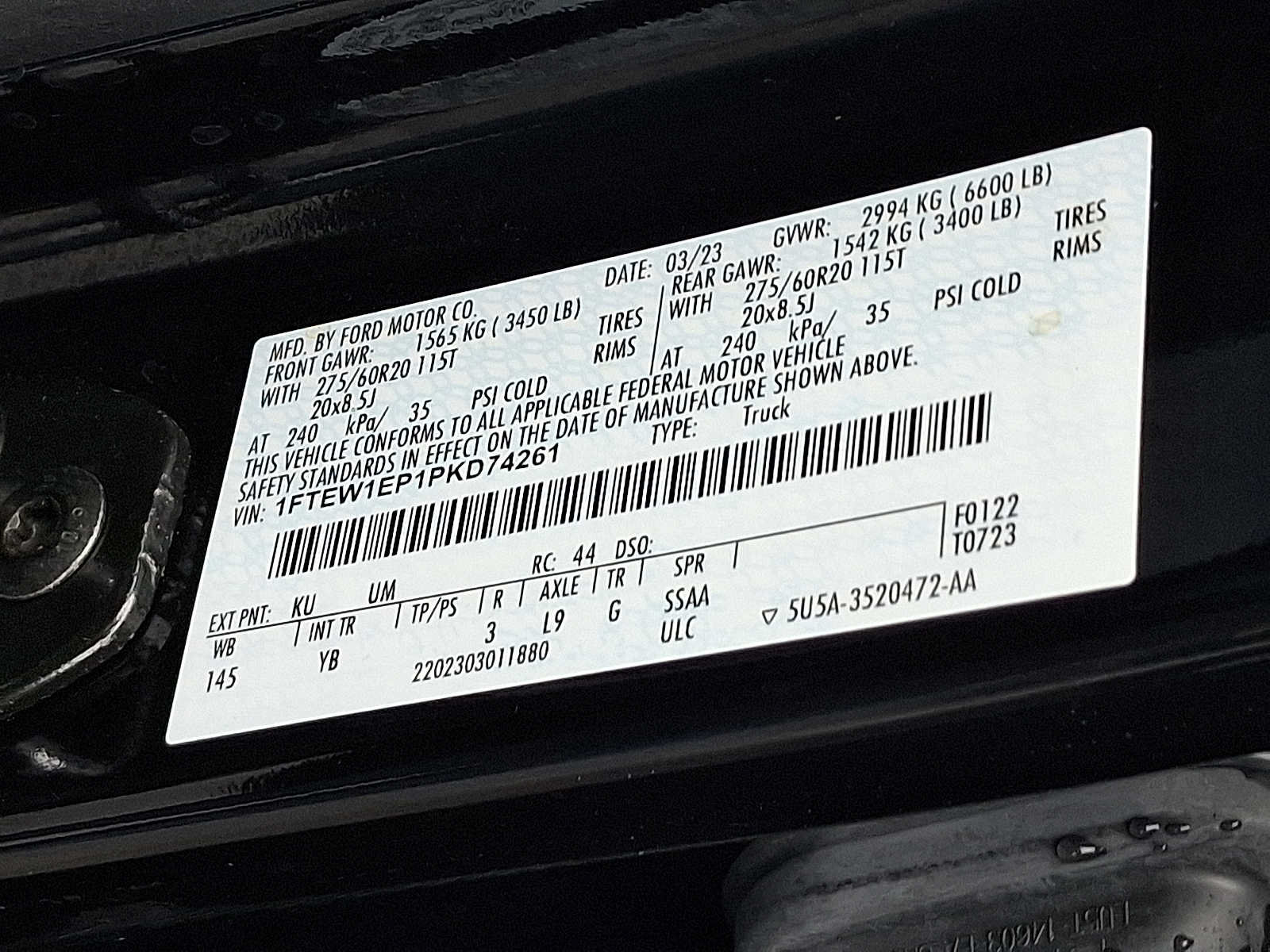 Used 2023 Ford F150 XLT w/ Equipment Group 302A High AWD/4WD image 26