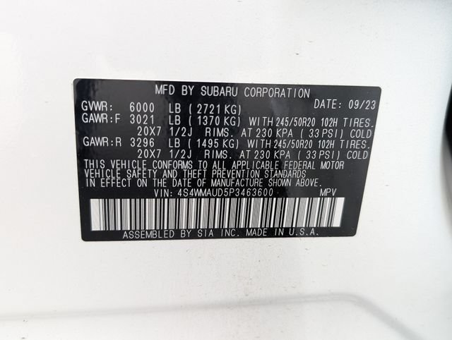 Used 2023 Subaru Ascent Limited w/ Technology Package AWD/4WD image 10