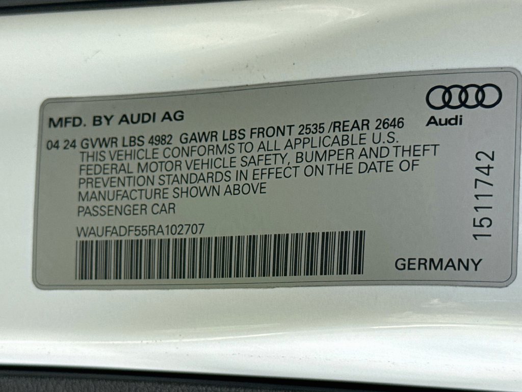 Used 2024 Audi A5 2.0T Premium Plus AWD/4WD image 35