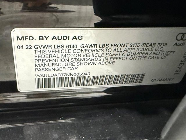 Used 2022 Audi A8 L 3.0T AWD/4WD image 22
