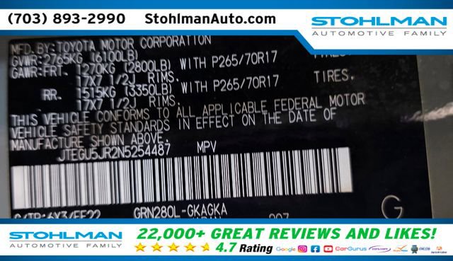 Used 2022 Toyota 4Runner Trail Special Edition image 39