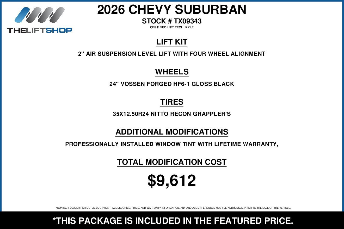 Used 2026 Chevrolet Suburban High Country AWD/4WD video 2