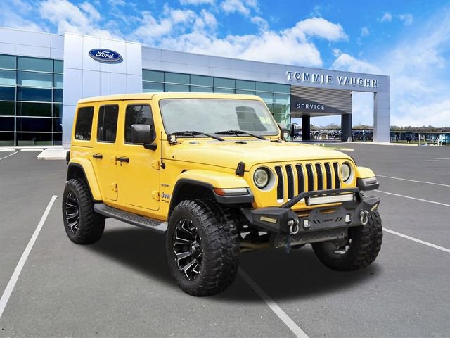 Used 2019 Jeep Wrangler Unlimited Sahara w/ Uconnect 4C Nav & Sound Group AWD/4WD image 6