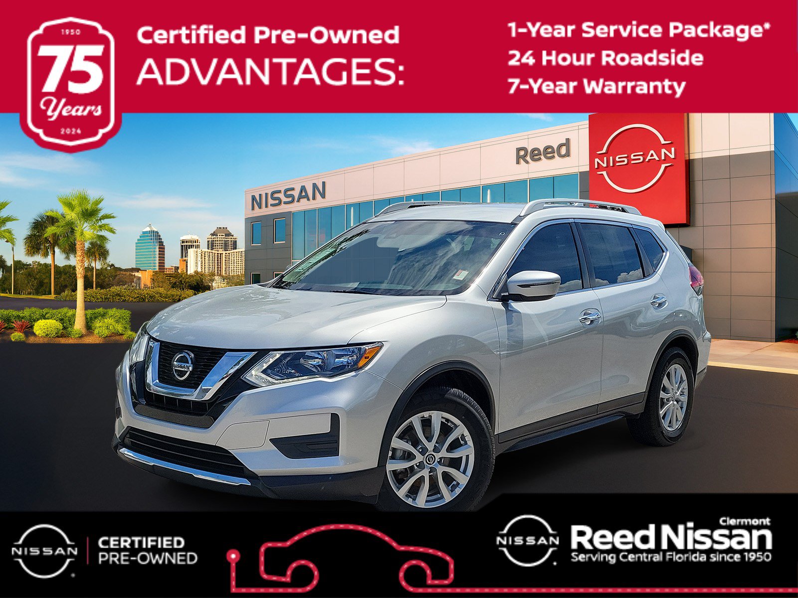 Certified 2020 Nissan Rogue SV