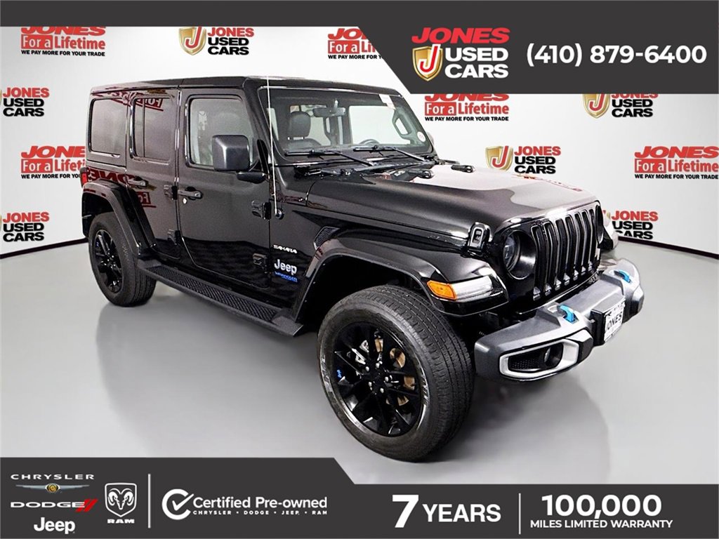 Used 2022 Jeep Wrangler Unlimited Sahara w/ Cold Weather Group