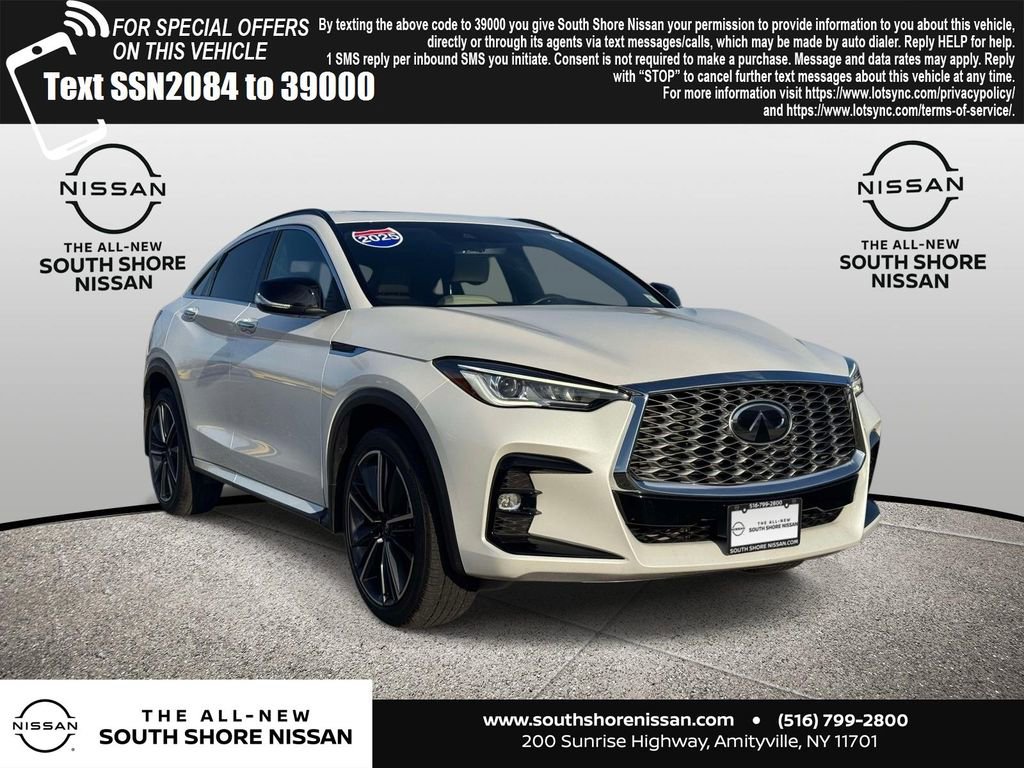 Used 2025 INFINITI QX55 Luxe w/ Cargo Package