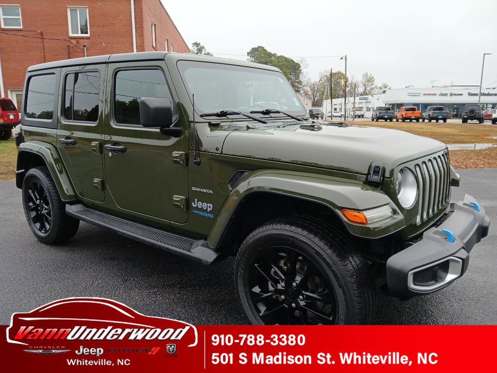 Used 2022 Jeep Wrangler Unlimited Sahara image 1