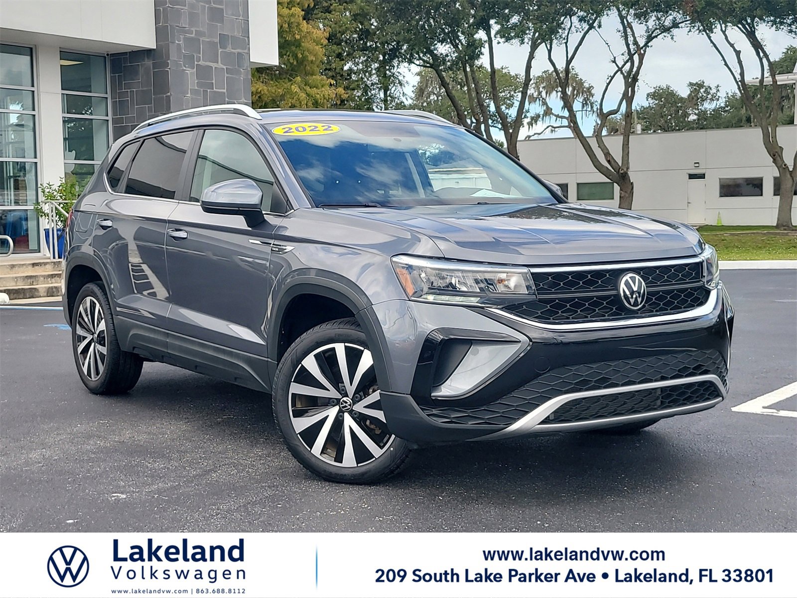 Used 2022 Volkswagen Taos SE video 1