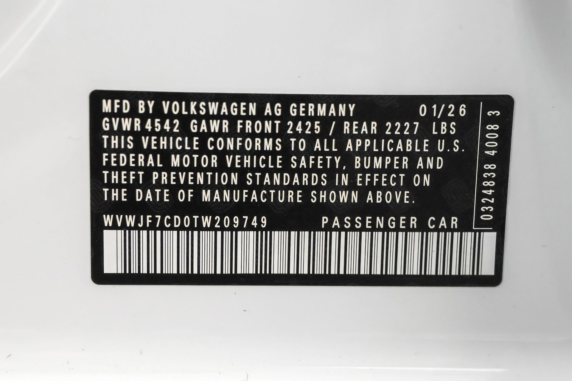 New 2026 Volkswagen Golf 2.0T image 48